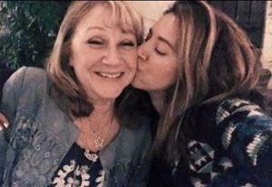 Ashley Tisdale with her mother