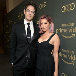 Ashley Tisdale with her husband Christopher