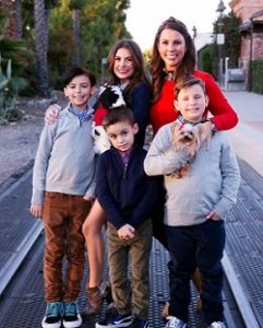 Madisyn Shipman with her Mother & Brothers