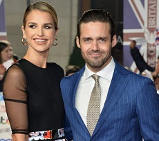 Vogue Williams with her husband Spencer