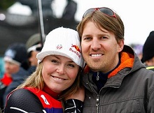 Thomas Vonn with his wife