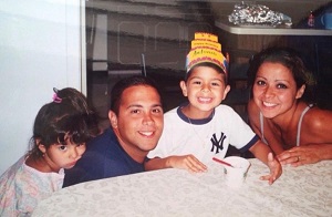 Tiana Musarra with her family