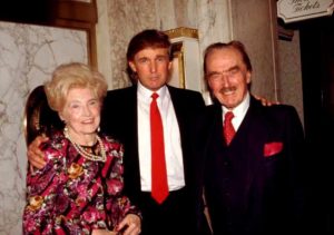 Donald Trump with his Parents