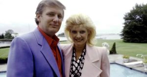 Donald Trump with Ivana Trump