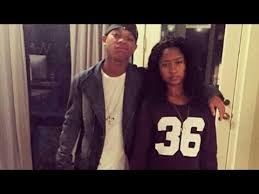 Young Lyric with her boyfriend