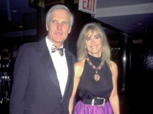 Ted Turner with his ex-wife Jane Fonda