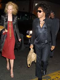 Lenny Kravitz with his ex-girlfriend Nicole