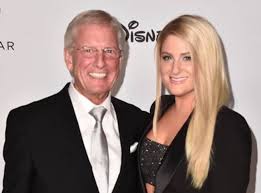 Meghan Trainor with her father