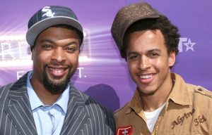 DeRay Davis with his brother