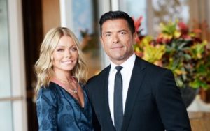 Kelly Ripa with her husband
