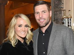 Carrie Underwood with her husband