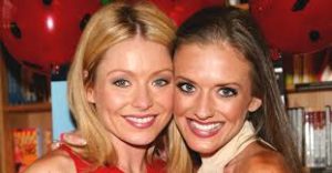 Kelly Ripa with her sister