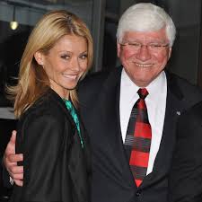 Kelly Ripa with her father