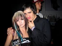 Brendon Urie with his ex-girlfriend Audrey