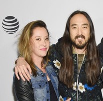 Steve Aoki with his sister Echo