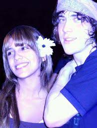 Brendon Urie with his ex-girlfriend Fabiola