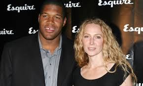 Michael Strahan with his ex-wife Jean