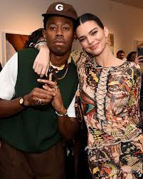 Tyler, the Creator with his ex-girlfriend Kendall