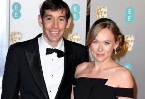 Alex Honnold with his girlfriend
