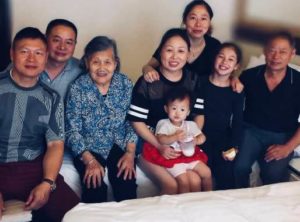 Alysa Liu with her family