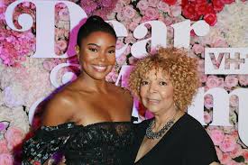 Gabrielle Union with her mother