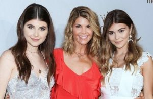 Lori Loughlin with her daughters