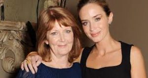 Felicity Blunt with her mother