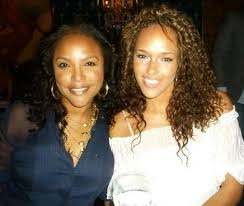 Lynn Whitfield with her daughter