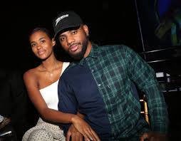 Bryson Tiller with his wife