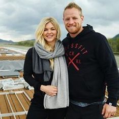 Brooke Ence with her husband