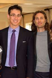 Brad Falchuk with his brother