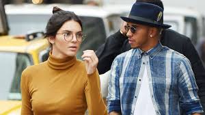 Kendall Jenner with her ex-boyfriend Lewis