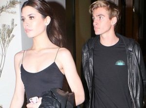Presley Gerber with his ex-girlfriend Lily