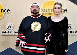 Kevin Smith with his daughter