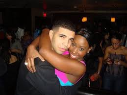 Bria Myles with her ex-boyfriend Drake