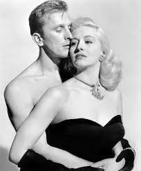 Kirk Douglas with his ex-girlfriend Marilyn