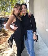 Alaina Meyer with her mother