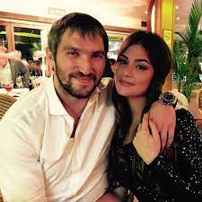 Anastasia Shubskaya with her husband Alex