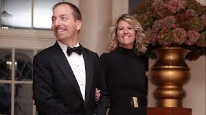 Chuck Todd with his wife
