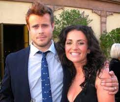 Jenni Pulos with her ex-husband Chris