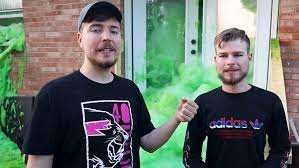 Mr Beast with his brother