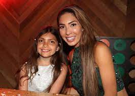Sophia Abraham with her mother