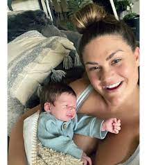 Brittany Cartwright with her son