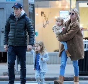 James Rothschild with his wife & daughters