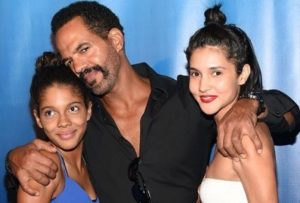 Kristoff St. John with his daughters