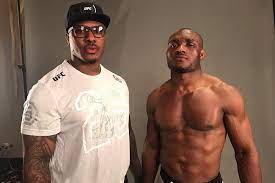 Kamaru Usman with his brother Mohammed