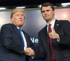 Charlie Kirk with Donald Trump