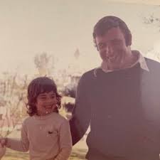 Stacy London with her father