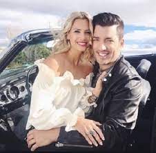 Jonathan Scott with his ex-wife Kelsy
