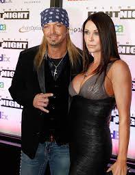 Bret Michaels with his ex-wife Kristi